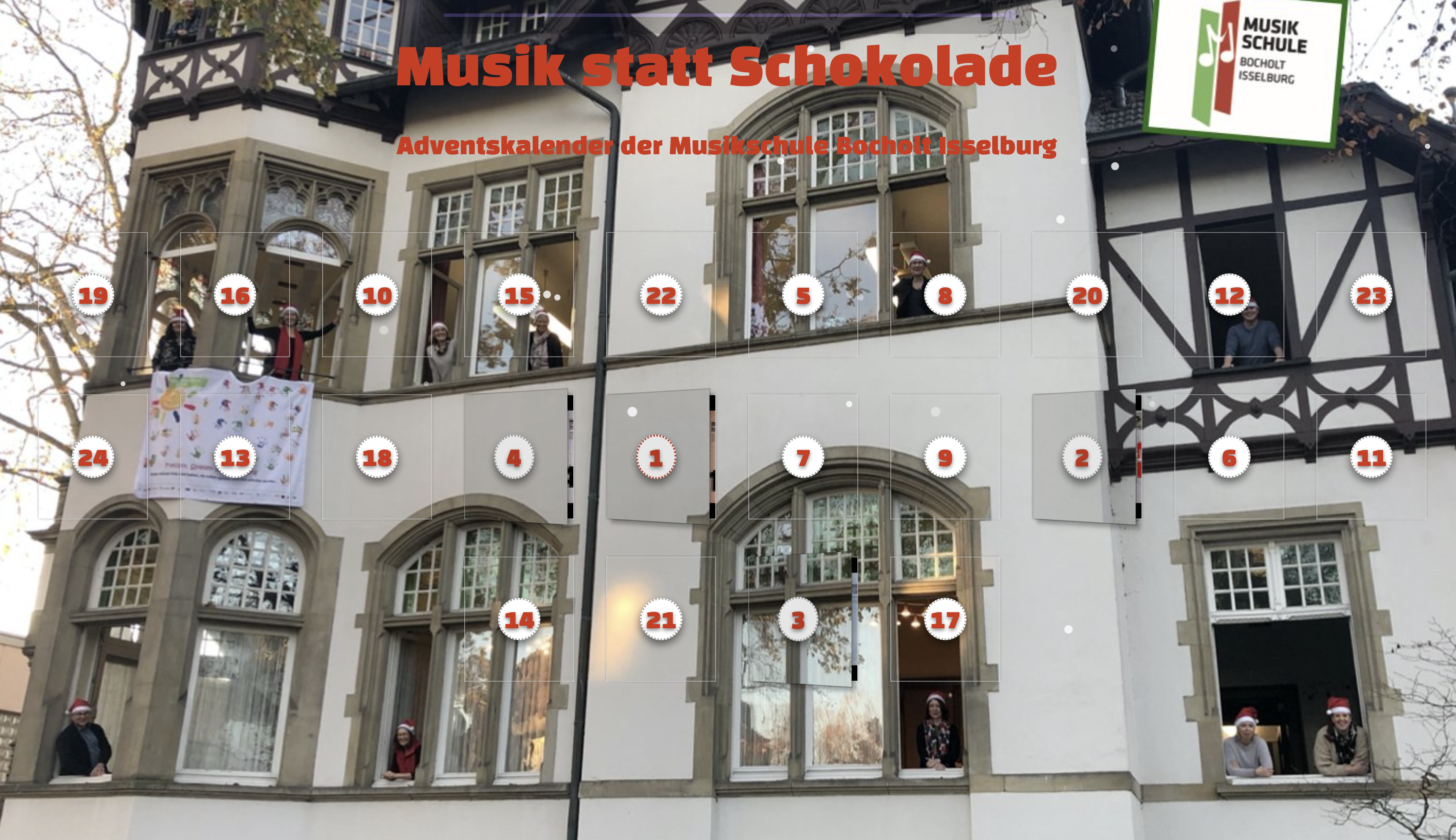 Musikschule Bocholt im Advent